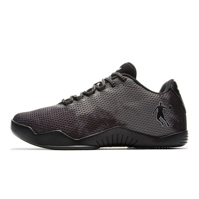 Qiaodan mens basketball shoes breathable shock absorption wear low sports shoes XM1580101 black silver 39
Qiaodan mens basketball shoes breathable shock absorption wear low sports shoes XM1580101 black silver 39