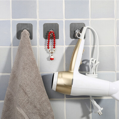 You Mu cartoon bathroom kitchen bathroom nail-free punching seamless strong bathroom suction cup hook sticky hook gray 12 Pack
You Mu cartoon bathroom kitchen bathroom nail-free punching seamless strong bathroom suction cup hook sticky hook gray 12 Pack