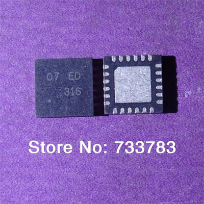 5pcs/lot RICHTEK RT8809AGQW RT8809AZQW RT8809A(07=ED 07 ED 07 EF 07 ...) QFN-24 Multi-Phase PWM Controller for GPU Core Power Supply
5pcs/lot RICHTEK RT8809AGQW RT8809AZQW RT8809A(07=ED 07 ED 07 EF 07 ...) QFN-24 Multi-Phase PWM Controller for GPU Core Power Supply