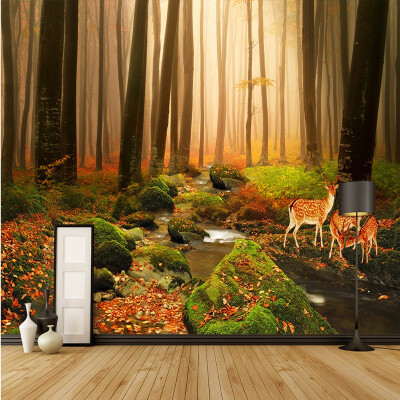 Custom 3d mural wallpaper Virgin forest 3D murals landscape background wall wallpaper bathroom coffee house mural living room
Custom 3d mural wallpaper Virgin forest 3D murals landscape background wall wallpaper bathroom coffee house mural living room
