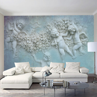 Personalized Customization European Style 3D Stereo Relief Angel Photo Mural Wallpaper Hotel Living Room Backdrop Wall Paintings 
Personalized Customization European Style 3D Stereo Relief Angel Photo Mural Wallpaper Hotel Living Room Backdrop Wall Paintings