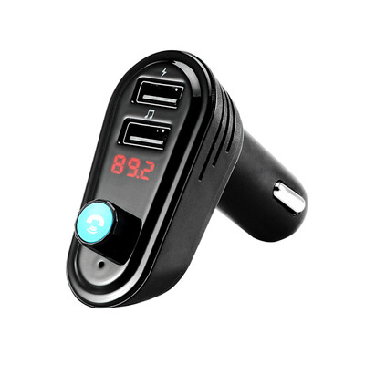 Bluetooth Car Kit Music Player FM Transmitter Modulator 2.1A Dual USB Car Charger Support U Disk with Voltmeter DC 12/24V
Bluetooth Car Kit Music Player FM Transmitter Modulator 2.1A Dual USB Car Charger Support U Disk with Voltmeter DC 12/24V
