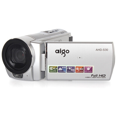 

Патриот (Aigo) ЭН-S30 Digital Camera Silver (5100000 пикселей высокого разрешения камеры 1080P подарок от 3,0-дюймовый ЖК-экран, п