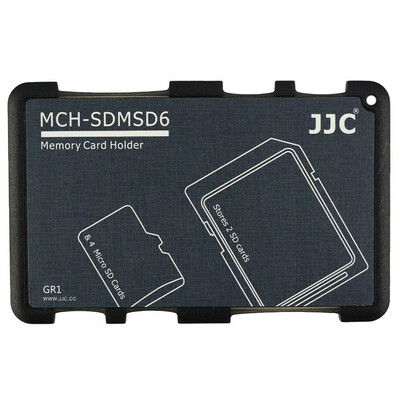 JJC MCH-MSD10GR ultra-thin memory card holder SLR camera memory card holder TF card digital portable storage card package gray card cartridge (can put 10 MSD / TF card
JJC MCH-MSD10GR ultra-thin memory card holder SLR camera memory card holder TF card digital portable storage card package gray card cartridge (can put 10 MSD / TF card