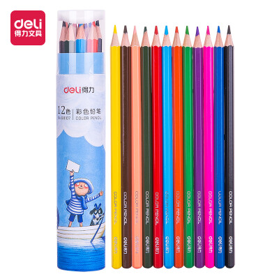Deli a few meters - Forget to kiss 12 color tube student hexagonal color pencil color lead set 68107
Deli a few meters - Forget to kiss 12 color tube student hexagonal color pencil color lead set 68107