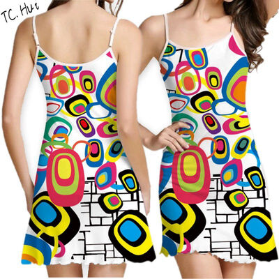 2017 Summer Real Knee-length Straight Dress Women Fashion Bohemia Floral Printing Harness Dress
2017 Summer Real Knee-length Straight Dress Women Fashion Bohemia Floral Printing Harness Dress