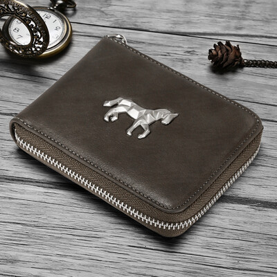 JIVIVIL original unicorn mens wallet fashion casual card package first layer leather coin purse personality short zipper wallet J668165 fine rain brown
JIVIVIL original unicorn mens wallet fashion casual card package first layer leather coin purse personality short zipper wallet J668165 fine rain brown