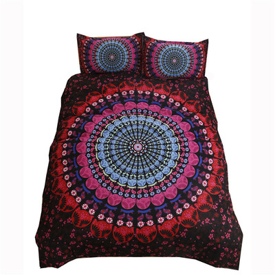 iDouillet Mandala Bedding Set Microfiber Duvet Cover&Pillowcase Bohemian Peacock Pattern Reversible Color Deep Crimson
iDouillet Mandala Bedding Set Microfiber Duvet Cover&Pillowcase Bohemian Peacock Pattern Reversible Color Deep Crimson