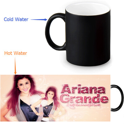 Ariana Grande 350ml12oz Heat Reveal Mug Color Change Coffee Cup Sensitive Morphing Mugs Magic Mug Milk Tea Cups
Ariana Grande 350ml12oz Heat Reveal Mug Color Change Coffee Cup Sensitive Morphing Mugs Magic Mug Milk Tea Cups