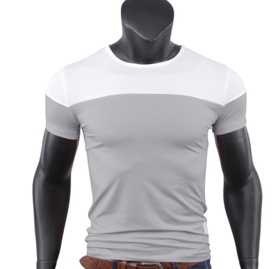 Summer Men&39s New Short Sleeved T-shirt Neck Casual Casual Color Cotton T-shirt Self-cultivation Jacket
Summer Men&39s New Short Sleeved T-shirt Neck Casual Casual Color Cotton T-shirt Self-cultivation Jacket