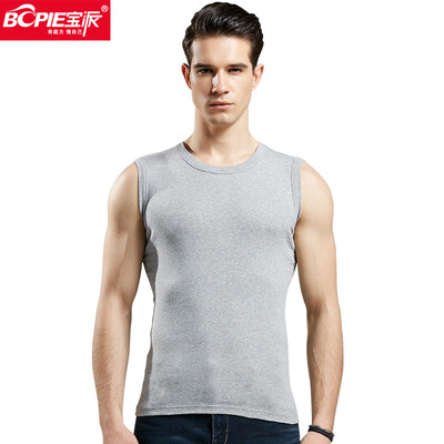 Baopai BOPIE mens vest mens cotton wide shoulder fitness sports vest Slim bottoming shirt 6601 gray round neck 17095
Baopai BOPIE mens vest mens cotton wide shoulder fitness sports vest Slim bottoming shirt 6601 gray round neck 17095