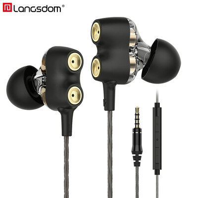 Langsdom D2 HiFi Earphones for Phone Dual Drivers In-ear Music Headset with mic Noise Canceling fone de ouvido auriculares Dj
Langsdom D2 HiFi Earphones for Phone Dual Drivers In-ear Music Headset with mic Noise Canceling fone de ouvido auriculares Dj