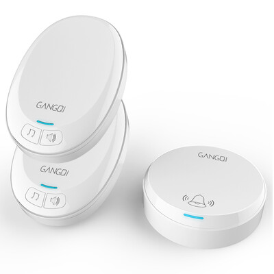 Gangqi Mangqi M2 doorbell without battery self-generating home wireless doorbell one for two remote sensing waterproof smart old pager welcome
Gangqi Mangqi M2 doorbell without battery self-generating home wireless doorbell one for two remote sensing waterproof smart old pager welcome