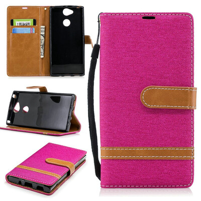 BEFOSPEY Mixed Colors Denim PU LeatherSoft TPU Card Slot Stand Wallet Case For Sony Xperia XA252"2018
BEFOSPEY Mixed Colors Denim PU LeatherSoft TPU Card Slot Stand Wallet Case For Sony Xperia XA252"2018