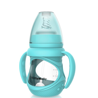 MillyMally Infant Macarons Drop Glass Bottle Wide Diameter Baby Products 150ML Serenity Blue
MillyMally Infant Macarons Drop Glass Bottle Wide Diameter Baby Products 150ML Serenity Blue