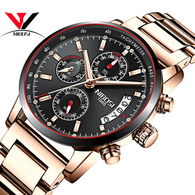 NIBOSI Quartz Wrist Watch Men Top Brand Luxury Watch Fashion Men Sport Watch Leather Band Chronograph Stainless Steel Relogios
NIBOSI Quartz Wrist Watch Men Top Brand Luxury Watch Fashion Men Sport Watch Leather Band Chronograph Stainless Steel Relogios