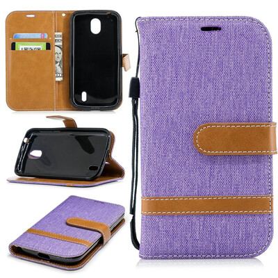 BEFOSPEY Mixed Colors Denim PU LeatherSoft TPU Card Slot Stand Wallet Case For Nokia 145"2018
BEFOSPEY Mixed Colors Denim PU LeatherSoft TPU Card Slot Stand Wallet Case For Nokia 145"2018