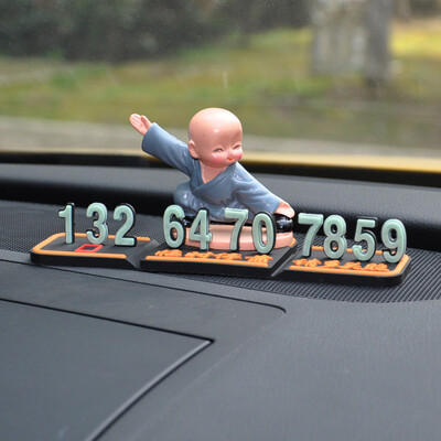 YUECAR car temporary stop sign stereo small monk phone number mobile car stop sign kung fu models - one fly
YUECAR car temporary stop sign stereo small monk phone number mobile car stop sign kung fu models - one fly