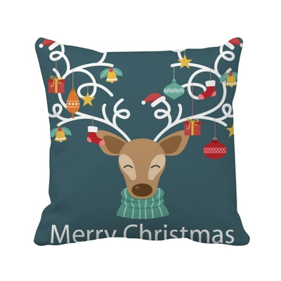 Christmas Elk Gift Crutch Bell Festival Pattern Square Throw Pillow Insert Cushion Cover Home Sofa Decor Gift
Christmas Elk Gift Crutch Bell Festival Pattern Square Throw Pillow Insert Cushion Cover Home Sofa Decor Gift