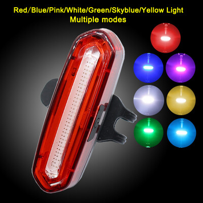 100 LM перезаряжаемый COB LED USB горный велосипед хвост света MTB безопасности Предупреждающая велосипедная лампа
100 LM перезаряжаемый COB LED USB горный велосипед хвост света MTB безопасности Предупреждающая велосипедная лампа