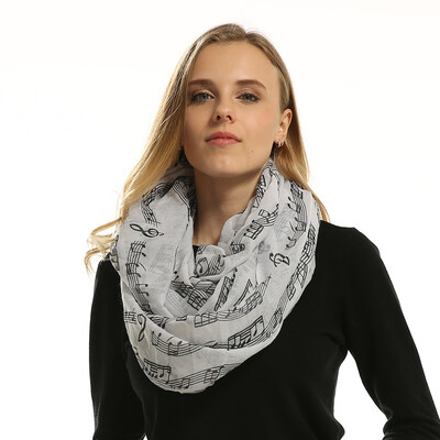 Fashion Loop Shawl Vintage Music Note Sheet Music Piano Note Printed Ring Scarf Snood Women Winter Scarf Echarpes Foulard Femme
Fashion Loop Shawl Vintage Music Note Sheet Music Piano Note Printed Ring Scarf Snood Women Winter Scarf Echarpes Foulard Femme