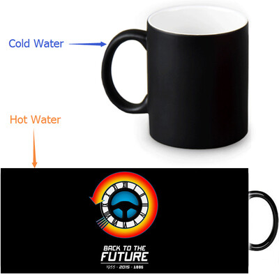 Back to the Future 350ml12oz Heat Reveal Mug Color Change Coffee Cup Sensitive Morphing Mugs Magic Mug Milk Tea Cups
Back to the Future 350ml12oz Heat Reveal Mug Color Change Coffee Cup Sensitive Morphing Mugs Magic Mug Milk Tea Cups