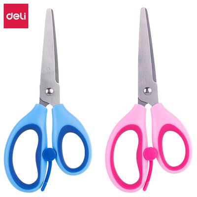 Deli deli metal labor-saving childrens elastic scissors students hand-cut color random 6077
Deli deli metal labor-saving childrens elastic scissors students hand-cut color random 6077