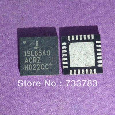 5pcs/lot ISL6540ACRZ ISL6540A Single-Phase Buck PWM Controller with Integrated High Speed MOSFET Driver and Pre-Biased Load Capability
5pcs/lot ISL6540ACRZ ISL6540A Single-Phase Buck PWM Controller with Integrated High Speed MOSFET Driver and Pre-Biased Load Capability