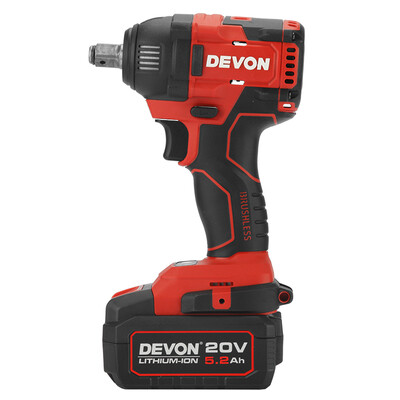 Devon5733-Li-20S2 PLUS 20V brushless lithium electric impact wrench 350 cattle hardware power tools
Devon5733-Li-20S2 PLUS 20V brushless lithium electric impact wrench 350 cattle hardware power tools