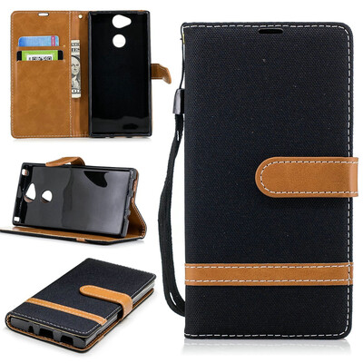 BEFOSPEY Mixed Colors Denim PU LeatherSoft TPU Card Slot Stand Wallet Case For Sony Xperia XA252"2018
BEFOSPEY Mixed Colors Denim PU LeatherSoft TPU Card Slot Stand Wallet Case For Sony Xperia XA252"2018