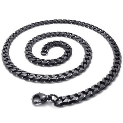 Hpolw 6.5mm Jewelry Mens Hot Sale Casual Simole Men Stainless Steel Material Braided Black Lobster Clasps Chains Necklaces
Hpolw 6.5mm Jewelry Mens Hot Sale Casual Simole Men Stainless Steel Material Braided Black Lobster Clasps Chains Necklaces