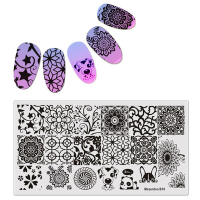 Sleeping Puppy Flowers Pattern Nail Stamping Plates Image Konad Stamping Printing Nail Art Template DIY Manicure Stamp Tools B10
Sleeping Puppy Flowers Pattern Nail Stamping Plates Image Konad Stamping Printing Nail Art Template DIY Manicure Stamp Tools B10