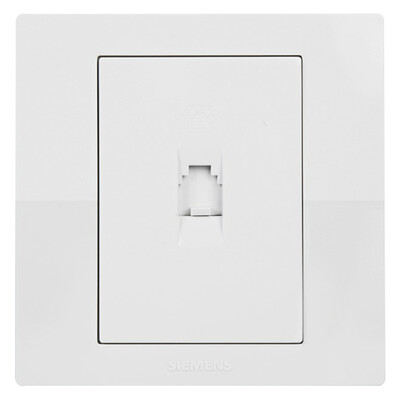 Siemens (SIEMENS) 5UH80633NC01 switch socket Yue move phone + computer socket (elegant white
Siemens (SIEMENS) 5UH80633NC01 switch socket Yue move phone + computer socket (elegant white