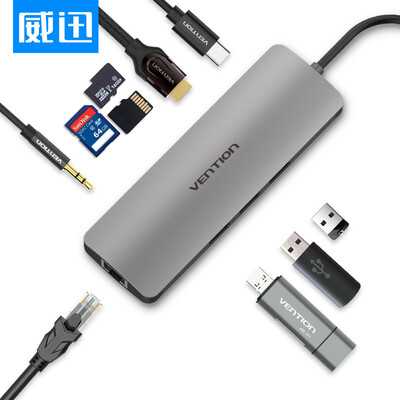VENTION Type-C to HDMI Converter USB-C Docking Adapter Adapter Data Cable AppleType-C Notebook 01 Meter Gray CGNHA
VENTION Type-C to HDMI Converter USB-C Docking Adapter Adapter Data Cable AppleType-C Notebook 01 Meter Gray CGNHA