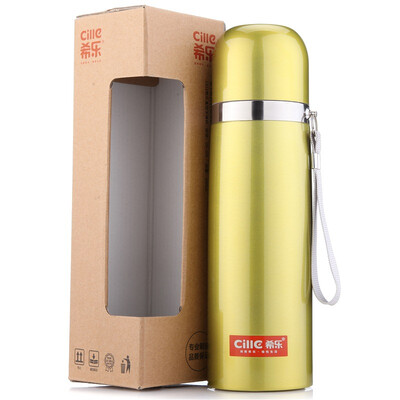 【Jingdong Supermarket】 Xi Le sub-warhead stainless steel insulation cup outdoor sports harness travel 500ml green DS-018
【Jingdong Supermarket】 Xi Le sub-warhead stainless steel insulation cup outdoor sports harness travel 500ml green DS-018