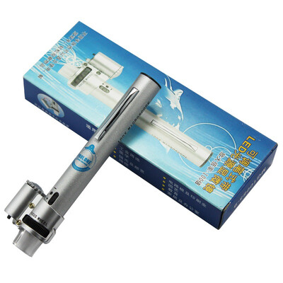 Paulone pocket pen 100X microscope with LED lights 100 times adjustable zoom magnets jade antique identification MG10085-9
Paulone pocket pen 100X microscope with LED lights 100 times adjustable zoom magnets jade antique identification MG10085-9