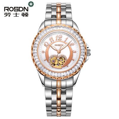 Luxury ROSDN Brand Ladies Watch Pearl Dial Leather Strap Automatic Mechanical Watch Women Clock Waterproof Fashionable Watch
Luxury ROSDN Brand Ladies Watch Pearl Dial Leather Strap Automatic Mechanical Watch Women Clock Waterproof Fashionable Watch