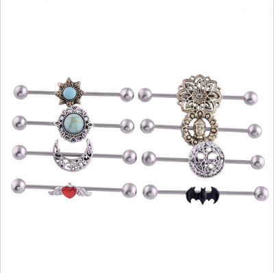 8PCS stainless steel rod for men&women piercing love ears bulging jewelry pierced with ear stud body clavicle earrings nail je
8PCS stainless steel rod for men&women piercing love ears bulging jewelry pierced with ear stud body clavicle earrings nail je
