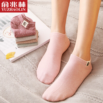 Yu Zhaolin short socks ladies cotton boat socks spring&summer models Korean version of comfortable breathable small fresh literary socks female mixed color 5 double code
Yu Zhaolin short socks ladies cotton boat socks spring&summer models Korean version of comfortable breathable small fresh literary socks female mixed color 5 double code