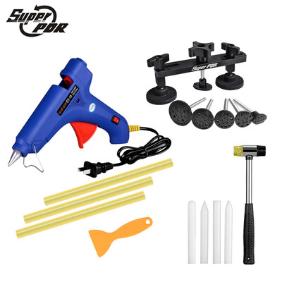 PDR Tools kit Paintless Dent repair tools pulling bridge glue gun 15pcs Dent Removal hand tools set auto body repair tools
PDR Tools kit Paintless Dent repair tools pulling bridge glue gun 15pcs Dent Removal hand tools set auto body repair tools