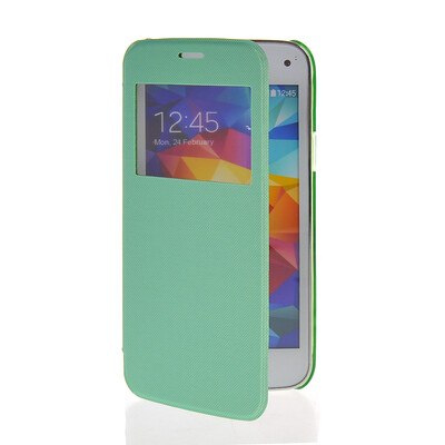 MOONCASE Ultra Thin Leather Side Flip Pouch Hard board Shell Back Case Cover for Samsung Galaxy S5 Mini Azure
MOONCASE Ultra Thin Leather Side Flip Pouch Hard board Shell Back Case Cover for Samsung Galaxy S5 Mini Azure