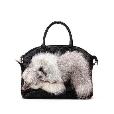 New women PU leather high quality genuine fox fur bag for women famous brand handbags bags ladies shoulder bag tote bags
New women PU leather high quality genuine fox fur bag for women famous brand handbags bags ladies shoulder bag tote bags