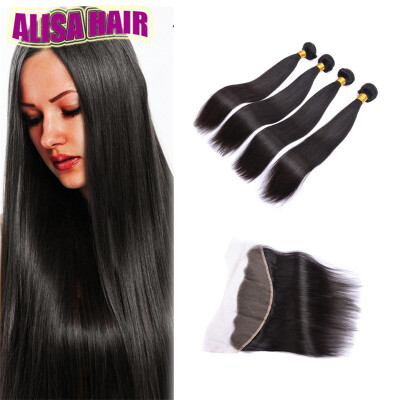 Ear To Ear Lace Frontal Closure With Bundles Top 7A Brazilian Virgin Hair With Closure Straight Hair With Closure Human Hair
Ear To Ear Lace Frontal Closure With Bundles Top 7A Brazilian Virgin Hair With Closure Straight Hair With Closure Human Hair