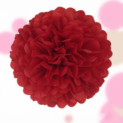 6inch 1piece pompon Tissue Paper Pom Poms Flower Balls for wedding room Decoration Party Supplies diy craft paper flower
6inch 1piece pompon Tissue Paper Pom Poms Flower Balls for wedding room Decoration Party Supplies diy craft paper flower