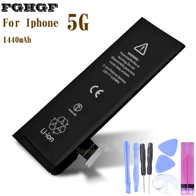 FGHGF Phone Battery For Apple Iphone 5 5G 0 Zero Cycle Factory 38V 1440mah AAA Quality 100 test Replacement Repair Tool Kits
FGHGF Phone Battery For Apple Iphone 5 5G 0 Zero Cycle Factory 38V 1440mah AAA Quality 100 test Replacement Repair Tool Kits