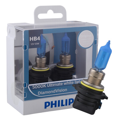 Philips PHILIPS blue diamond light car bulb headlights halogen lamp high beam lamp low beam 2 sticks HB4 5000K
Philips PHILIPS blue diamond light car bulb headlights halogen lamp high beam lamp low beam 2 sticks HB4 5000K