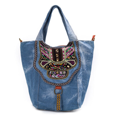 New brand Chinese denim women ethnic embroidery bag vintage Hmong handmade embroidered bag famous brand women shoulder bags
New brand Chinese denim women ethnic embroidery bag vintage Hmong handmade embroidered bag famous brand women shoulder bags