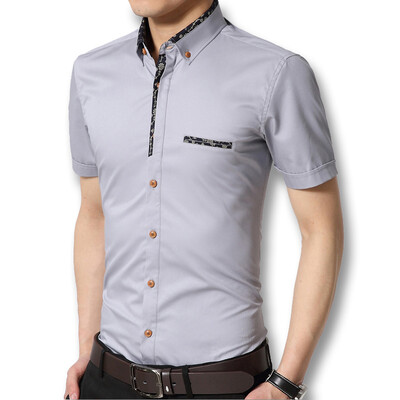 New Arrivals Men Shirts 2016 Spring Summer Dress Casual Men Shirts Shorts Sleeves Shirts Printed Men Shirts Hot Sale Plus
New Arrivals Men Shirts 2016 Spring Summer Dress Casual Men Shirts Shorts Sleeves Shirts Printed Men Shirts Hot Sale Plus