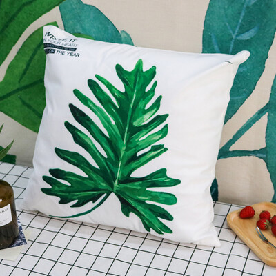 Yuanyuan Nordic style green plant hug pillowcase sofa modern simple lumbar pillow office sofa car pillowcase without core
Yuanyuan Nordic style green plant hug pillowcase sofa modern simple lumbar pillow office sofa car pillowcase without core