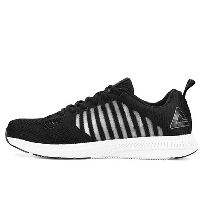 PEAK mens running shoes lightweight breathable professional sports shoes DH720861 black big white 44 yards
PEAK mens running shoes lightweight breathable professional sports shoes DH720861 black big white 44 yards
